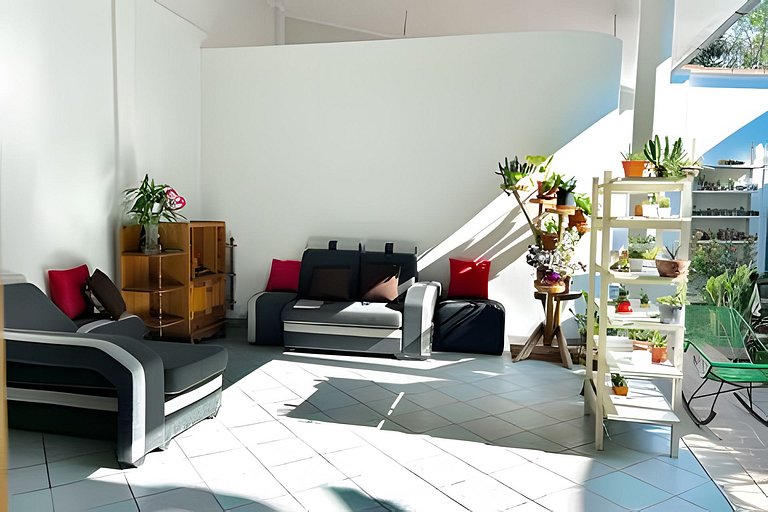 Vive a 5min del centro 3HAB con A/C Cochera Jardín