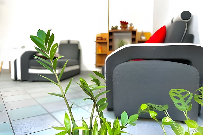 Vive a 5min del centro 3HAB con A/C Cochera Jardín
