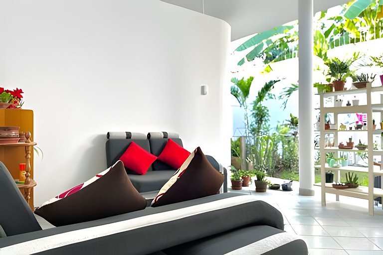 Vive a 5min del centro 3HAB con A/C Cochera Jardín