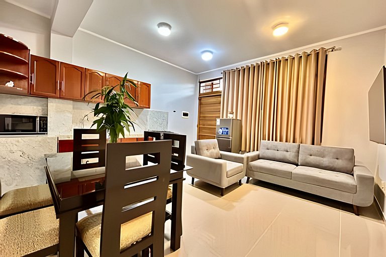 Depa a 5min centro 2HAB con A/C Estilo y Confort