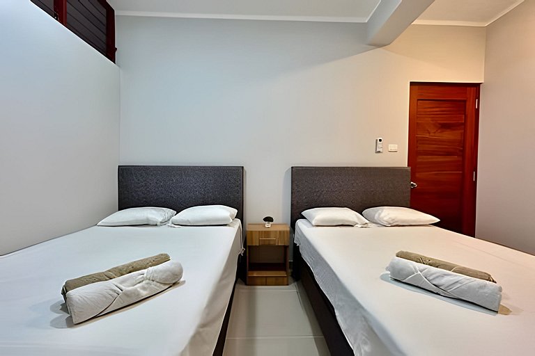 Depa a 5min centro 2HAB con A/C Terraza y Parrilla