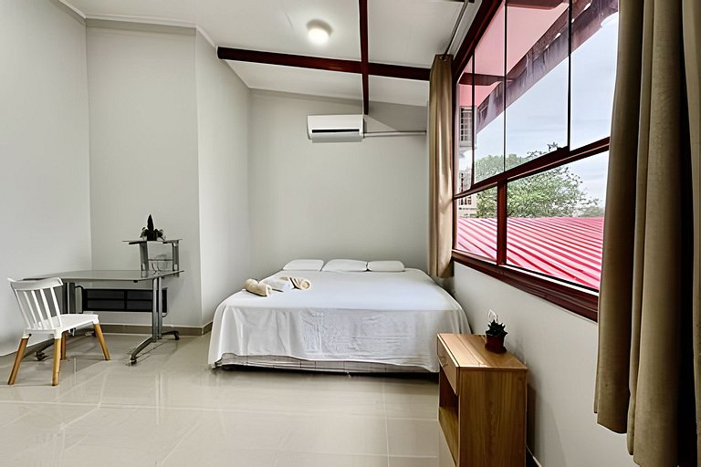 Vive a 5min centro 2HAB con A/C Moderno y Amplio