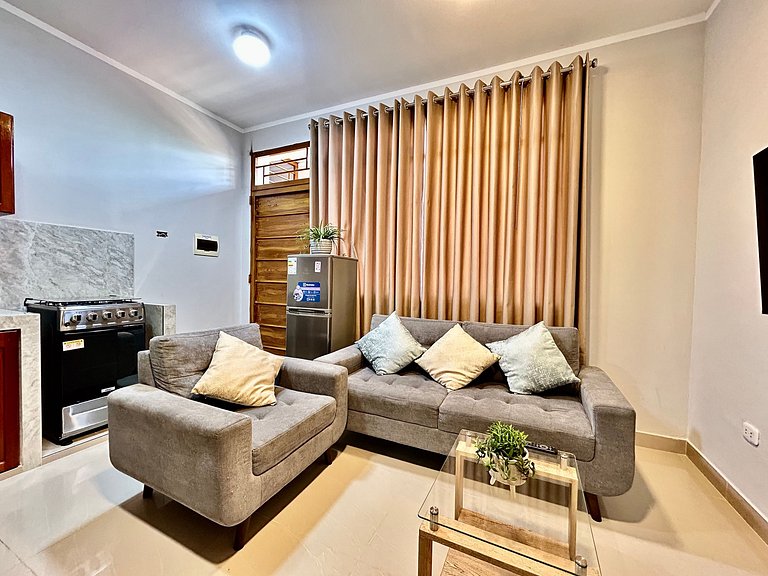 Depa a 5min centro 2HAB con A/C Estilo y Confort