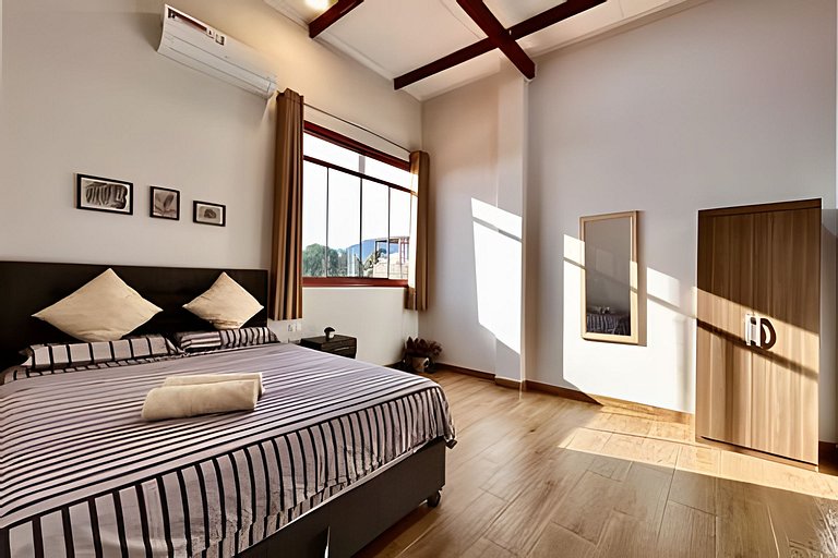 Vive a 5min centro 2HAB con A/C Terraza & Parrilla