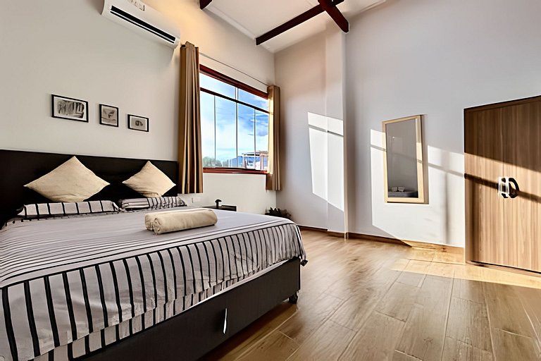 Vive a 5min centro 2HAB con A/C Terraza & Parrilla