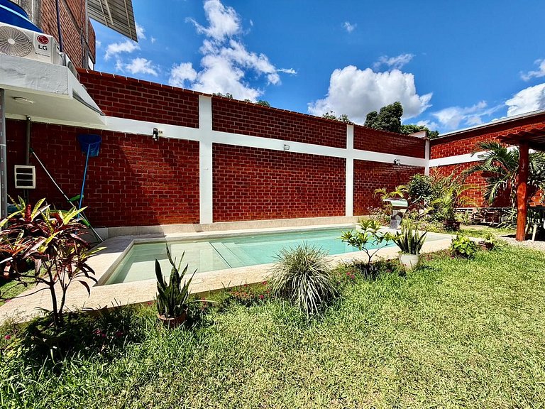 Piscina Privada Casa a 5Min centro 3HAB con A/C