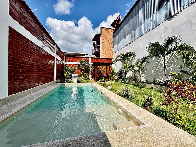 Piscina Privada Casa a 5Min centro 3HAB con A/C