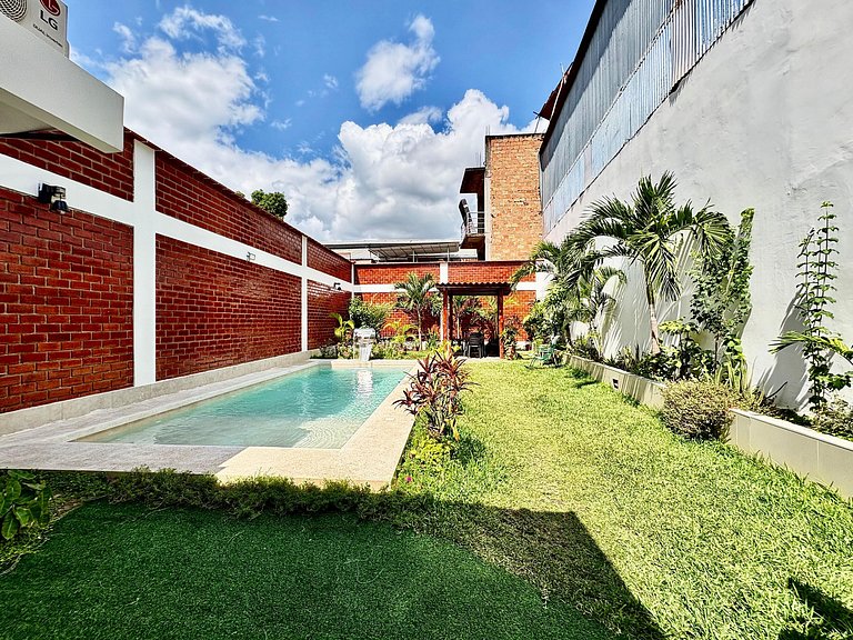 Piscina Privada Casa a 5Min centro 3HAB con A/C