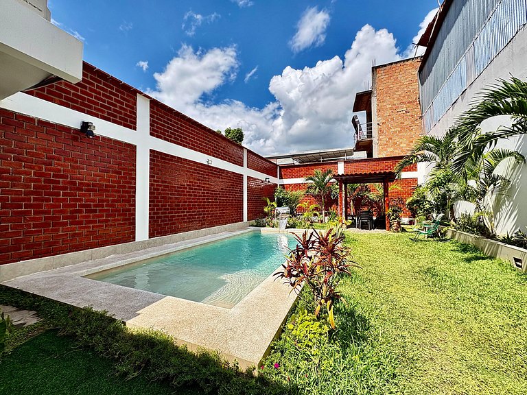 Piscina Privada Casa a 5Min centro 3HAB con A/C