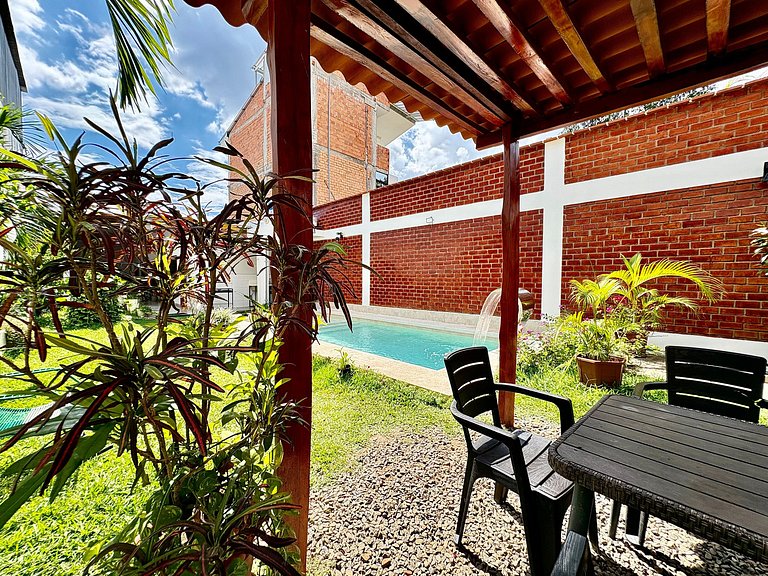 Piscina Privada Casa a 5Min centro 3HAB con A/C