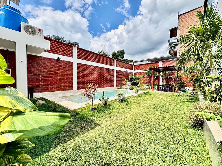 Piscina Privada Casa a 5Min centro 3HAB con A/C